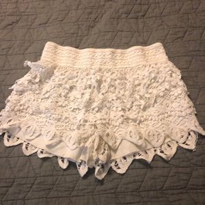 Lace shorts